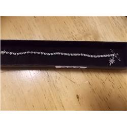 BRACELET - RHINETONES IN STERLING SILVER SETTING WITH PALM TREE - GOLD OVERLAY
