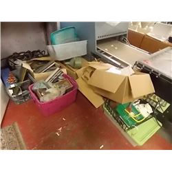 LARGE LOT OF ASORTED TIE DIE ITEMS