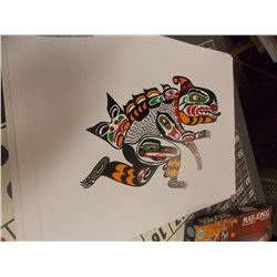 NATIVE PRINT - 4 PER LOT