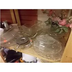 SHELF MISC GLASSWARE