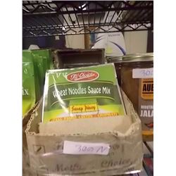 CASE OF CHOP SUEY MIX - WHEAT NOODLE SAUCE EACH CASE CONTAINS 24 X 50 GRAM PACKAGES.  RETAIL APPROX.