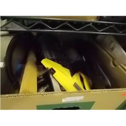 BOX OF CORDS, ELECTRONICS -2ttl