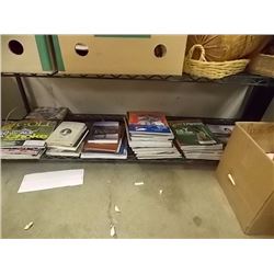 BOX - GOLF BOOKS, MAGAZINES