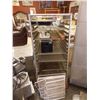 Image 1 : TRAY HOLDER RACK ON WHEELS - HOLDS 19
