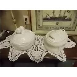 SERVING BOWLS WITH LIDS - 2