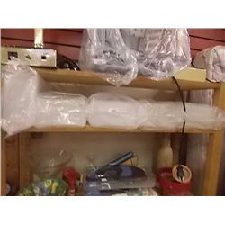 LOT OF 20 STACKABLE CONTAINERS