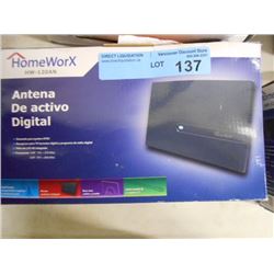 HOMEWORX AMP. INDOOR HDTV ANT