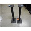 Image 1 : 31" SPEAKERS STANDS BLK X 2