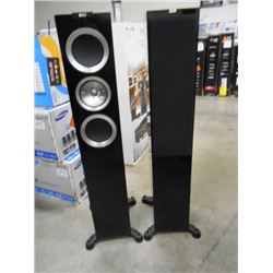 KEF R 500 BLACK 5.25 TOWER SPEAKER (SET)