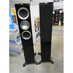 KEF R 500 BLACK 5.25 TOWER SPEAKER (SET)