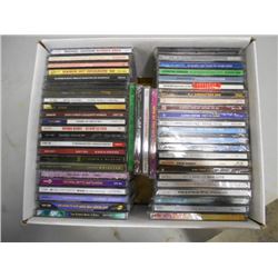 BOX LOT OF 50 CDS