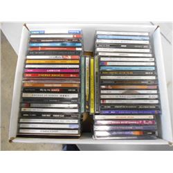 BOX LOT OF 50 CDS