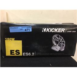 KICKER ES COMPONENT SPEAKER (ES62COMP)