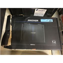 KICKER 4 CHANNEL CLASS D AMP