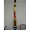 Image 1 : 1ST NATIONS CARVED & PAINTED 53" PADDLE - THE OWL