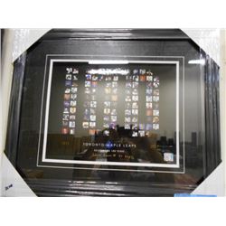 FRAMED TORONTO MAPLE LEAF CELEBRATING 100 YEAR