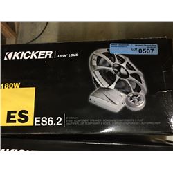 KICKER ES COMPONENT SPEAKERS
