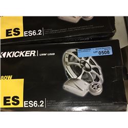 KICKER ES COMPONENT SPEAKERS
