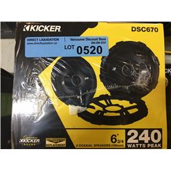 KICKER DSC670 6-3/4 SPEAKER