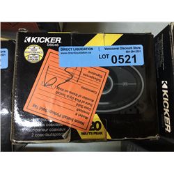 KICKER DSC46 4 X 6 INCH SPEAKER