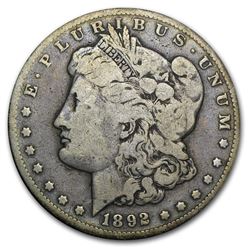 1892-CC Morgan Dollar XF