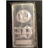 Image 1 : 10 oz Pure Silver Bar - Morgan Design