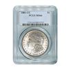 Image 1 : 1881-CC $1 Morgan Silver Dollar - PCGS MS66