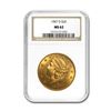 Image 1 : 1907-D $20 Liberty NGC MS62