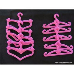 10 Barbie Hangers