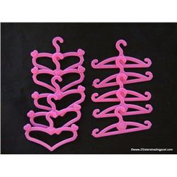 10 Barbie Hangers