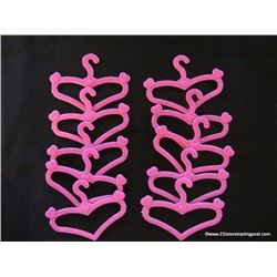 10 Barbie Hangers