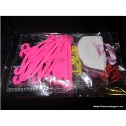 Barbie Hangers, Shoes, & Purse