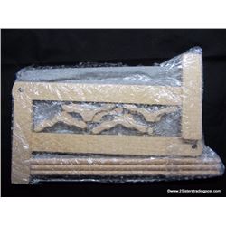 Wooden Clothes Rack w/8 Wooden Hangers