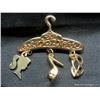 Image 1 : Barbie Gold Colored AVON Charm Pin
