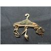 Image 4 : Barbie Gold Colored AVON Charm Pin