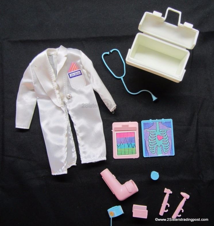 barbie doctor coat