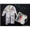 Image 4 : Late 1980's Dr. Barbie Lab Coat & Accessories