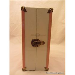 Vintage Metal Doll/Clothes Carrying Case