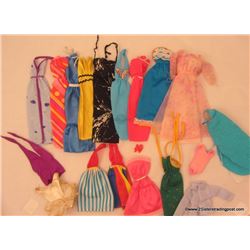 18 Barbie Dresses & Items