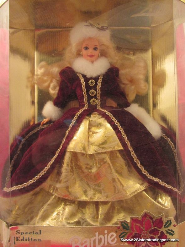 barbie christmas 1996