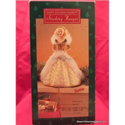 1995 Happy Holidays Barbie Stocking Hanger