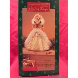 1995 Happy Holidays Barbie Stocking Hanger