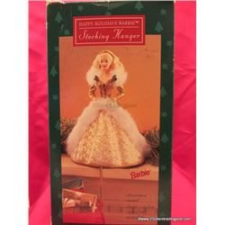 1995 Happy Holidays Barbie Stocking Hanger