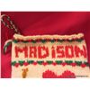 Image 8 : Hand Knit 'I Love Barbie' Christmas Stocking
