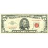 Image 1 : 1963 $5 VG/XF Red Seal Note