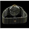 Image 3 : Omega 18KT Two-Tone 1.02 ctw Constellation Mens Watch