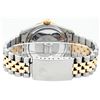 Image 4 : Rolex Two-Tone Mother Of Pearl Diamond and Ruby DateJust Men's Watch