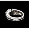 Image 3 : 1.28 ctw Diamond Ring - Platinum