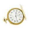 Image 3 : Agassiz Open-Face Pocket Watch - 14KT Yellow Gold