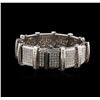 Image 2 : 14KT White Gold 5.95 ctw Diamond Bracelet